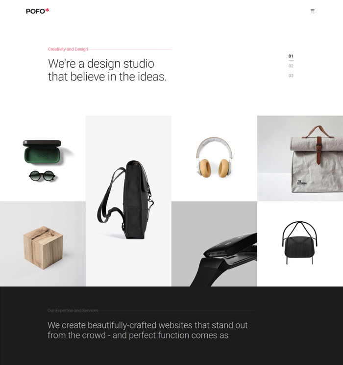 Mẫu giao diện doanh nghiệp 10