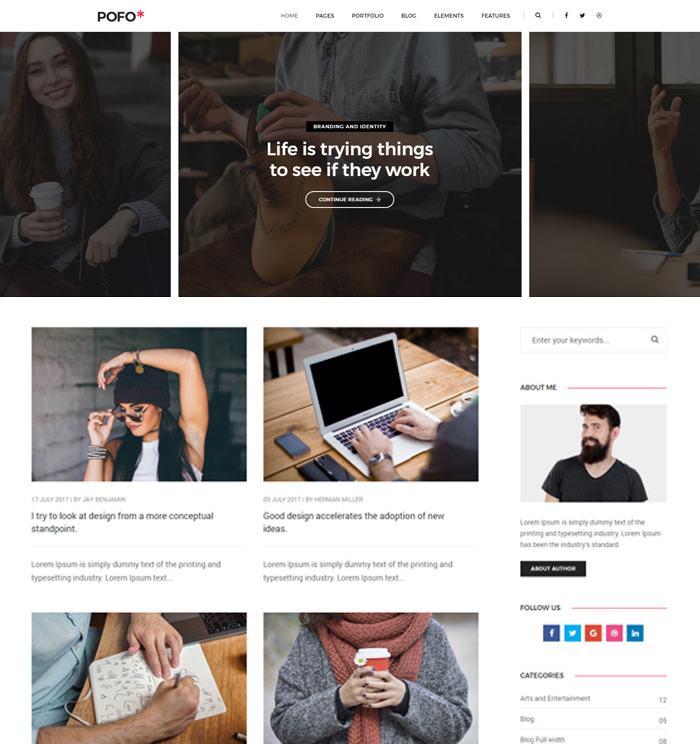 Mẫu giao diện doanh nghiệp 13