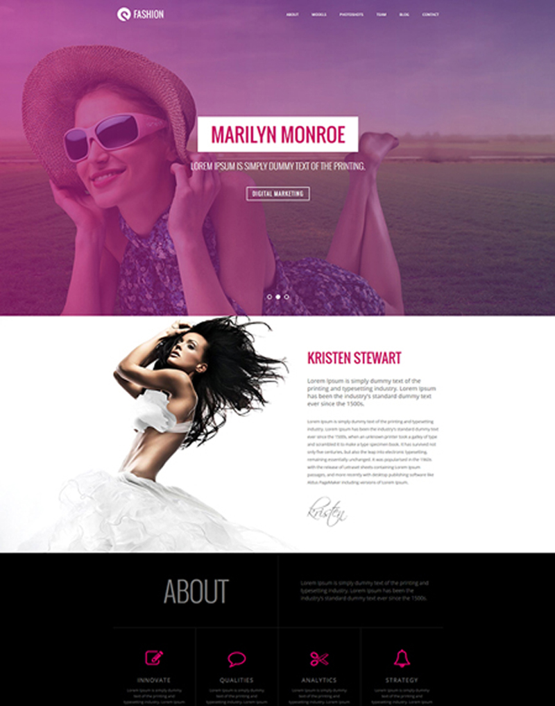 Mẫu Giao Diện Thiết Kế Website Spa, Thẩm Mỹ Viện 9