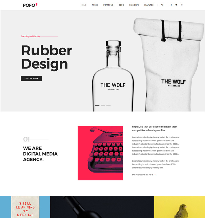 Mẫu giao diện doanh nghiệp 14