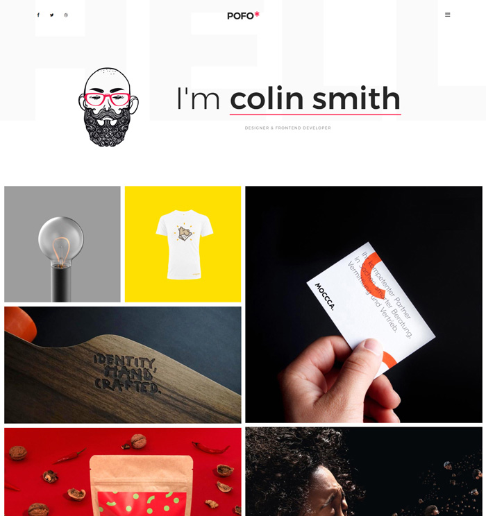 Mẫu giao diện doanh nghiệp 17