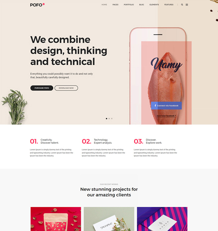 Mẫu giao diện doanh nghiệp 2