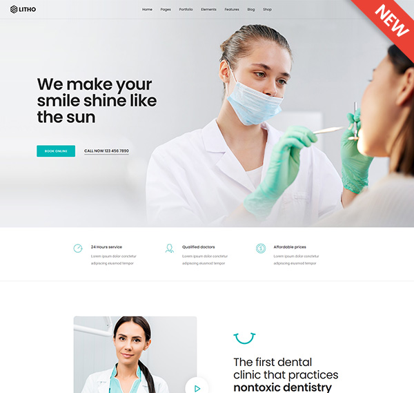 Mẫu Giao Diện Thiết Kế Website Spa, Thẩm Mỹ Viện 2