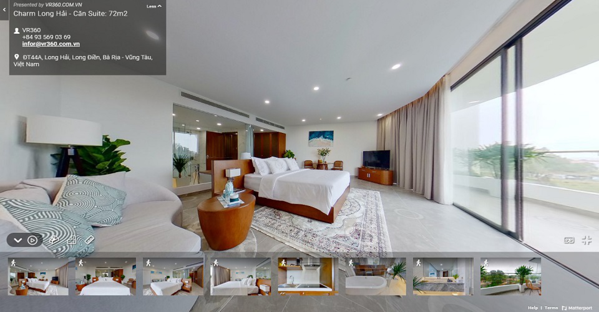 Căn Suite 72m2, Dự Án Charm Resort Long Hải