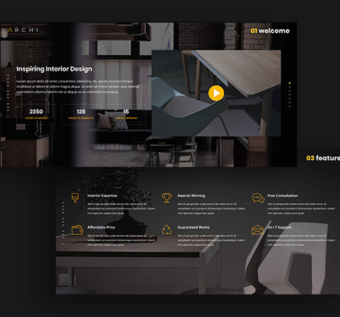 Mẫu giao diện nội thất 4