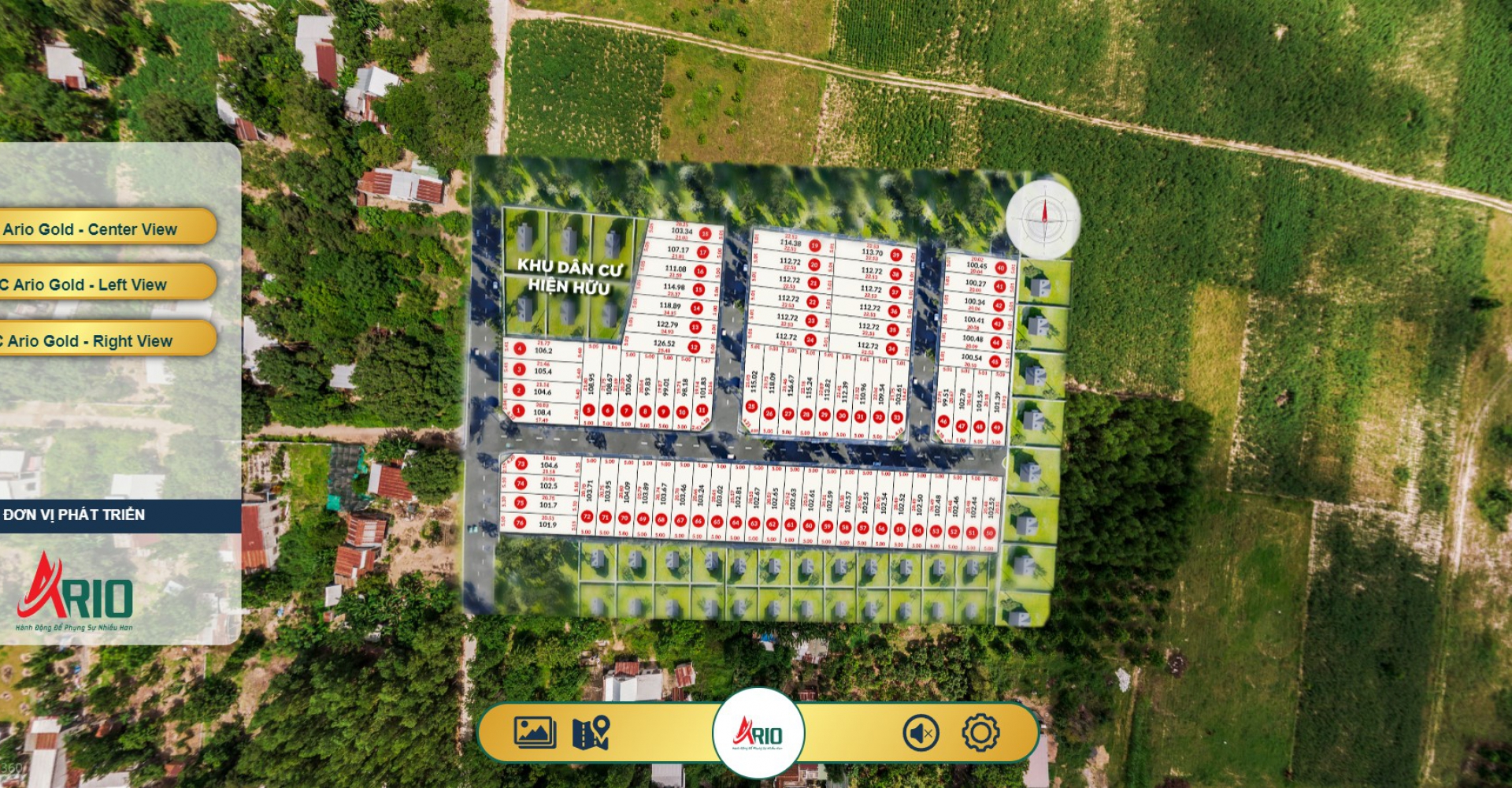 Khu Dân Cư Ario Gold, Khánh Hòa