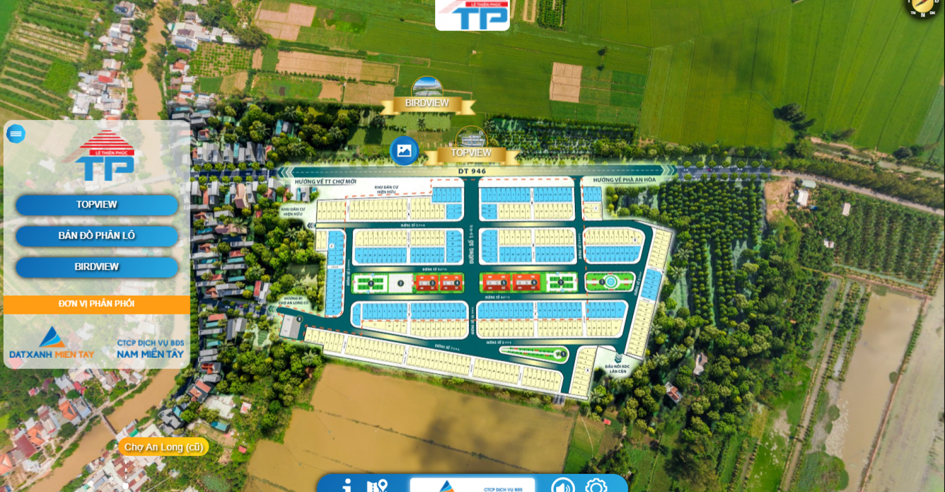 Khu Dân Cư Và Chợ An Long, An Giang