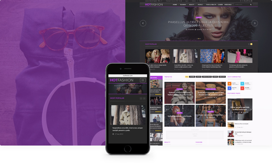 Mẫu giao diện tin tức 16