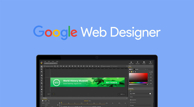 Google Web Designer là gì? Hướng dẫn sử dụng GWD cho người mới 