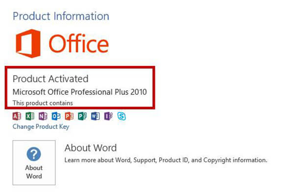 Key Office 2010 Update mới nhất 2022