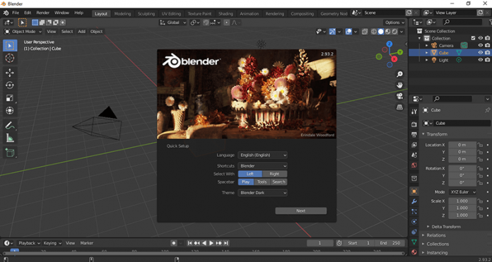 Download Blender – Phần mềm chỉnh sửa, thiết kế 3D miễn phí Full Crack