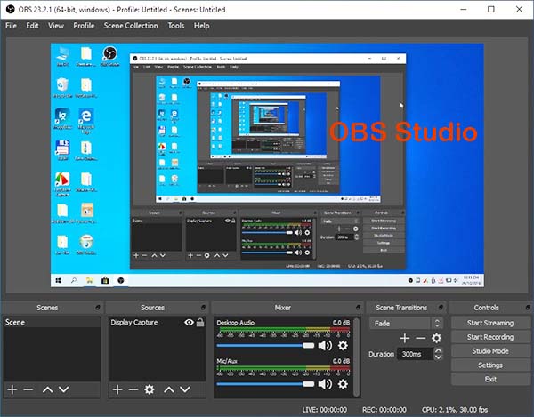 Download OBS Studio 27.0 Phần mềm quay màn hình và stream
