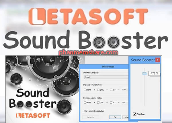 Download Letasoft Sound Booster Full Crack mới nhất