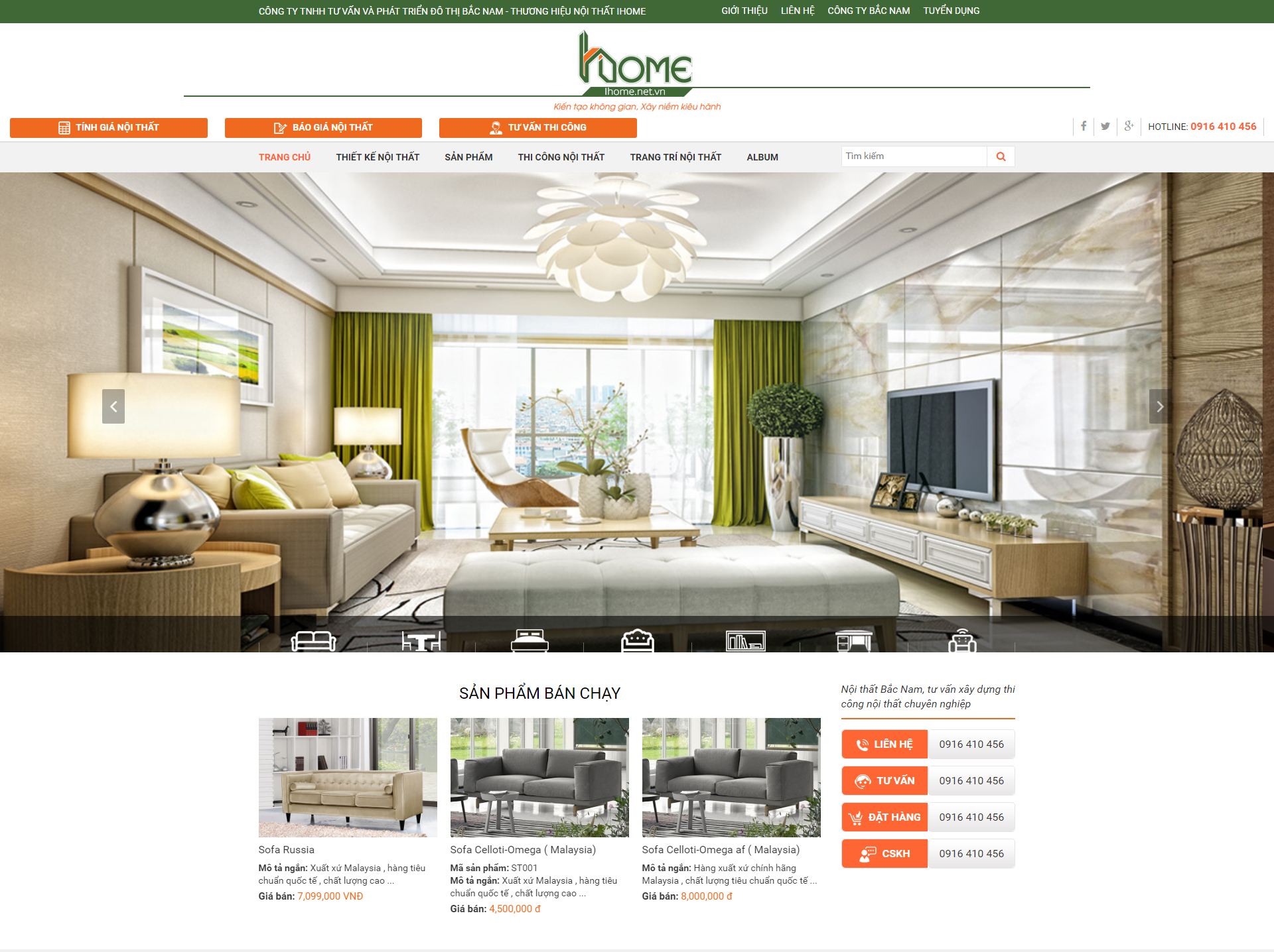 Tại sao nên chọn thiết kế website nội thất của công ty Profast