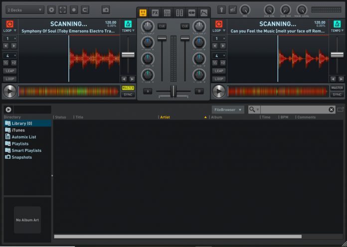 Deckadance 2.72 – Phần mềm Mix nhạc DJ sôi động
