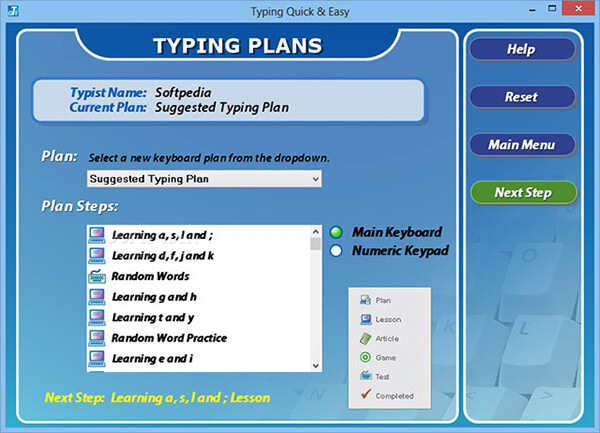 Typing Quick & Easy – Phần mềm luyện gõ 10 ngón